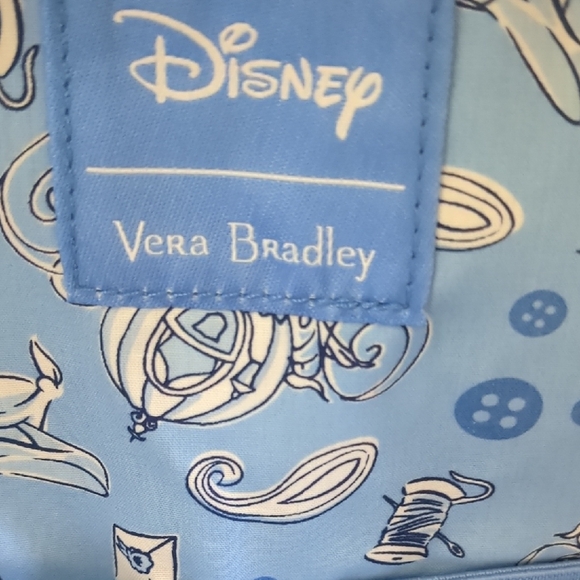 Vera Bradley Disney Blue Patterned Bag - Picture 2 of 13